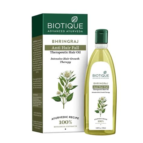Biotique Bhringraj Anti Hair Fall Therapeutic Hair Oil 200ml – Looknstyle