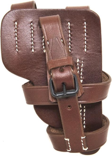 WorldWarSupply Paratrooper German P08 Luger Brown Leather Holster India ...