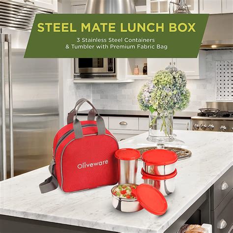 Steel Mate Lunch Box – Oliveware India