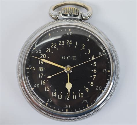 Wartime Era Hamilton Railroad Grade US Military Steel Pocket Watch at ...