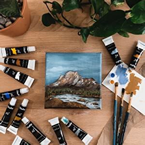 Ohuhu Oil Paint Set, Oil-Based Colors, 12ml/0.42oz x 36 Tubes Non-Toxic ...