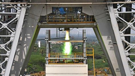 इसरो ने LVM3 लॉन्च व्हीकल की क्षमता बढ़ाने के लिए किया सफल इग्निशन परीक्षण