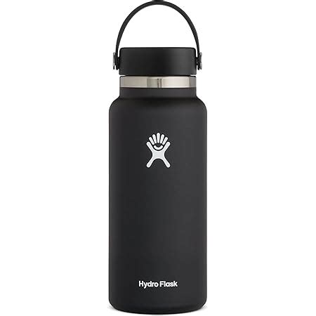 Hydro Flask Water Bottle - Stainless Steel & Vacuum Insulated - Wide ...