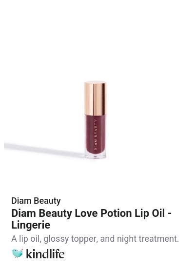 Buy Diam Beauty Diam Beauty Love Potion Lip Oil - Lingerie Online at ...