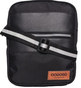 ASTRID Black Sling Bag Sling Bag for Travel/Utility For Men BLACK ...