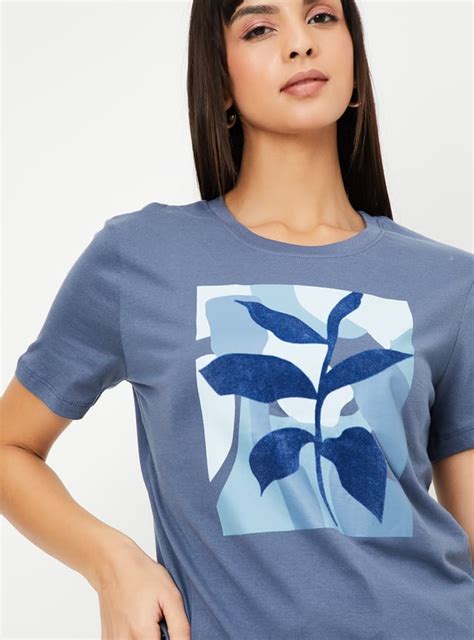 Buy Women Printed T-shirt Online at just Rs. 299.0 - 1000015069442 ...