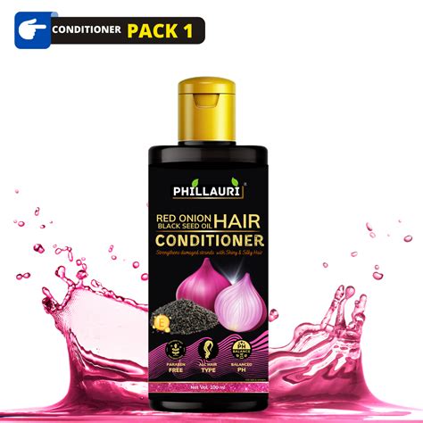 Phillauri Red Onion Black Seed Hair Growth Conditioner ,100ML