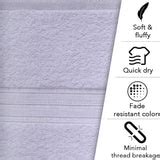 Super Comfy 100% Cotton Bath Towel | Ultra Soft, Lightweight and Quick ...