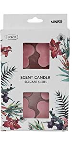 MINISO Scented Candles Elegant Aroma Candles Wax Candles for Home ...