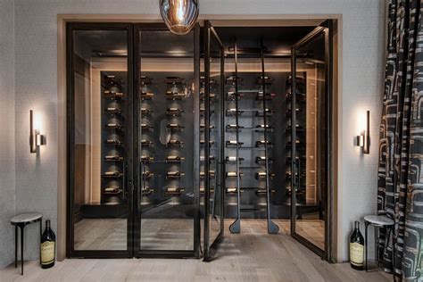 Modern Glass Wine Room at Daniel Hodges blog