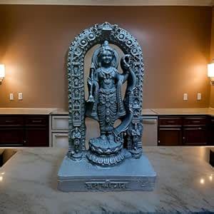 Buy Garden Aura Ram Lalla Ayodhya Murti for Office Table, Home, Car ...