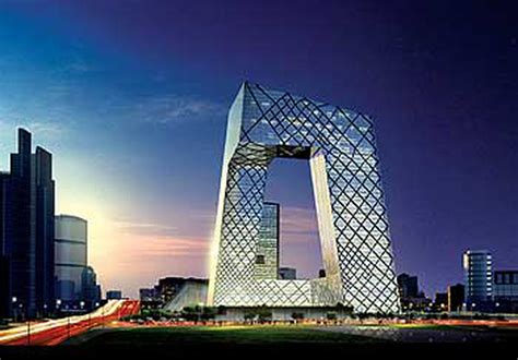 Proyecto de la sede central de la televisión china (CCTV) en Pekín, de ...