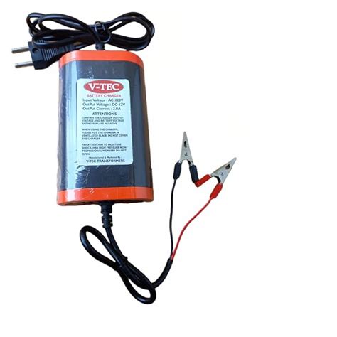 V-TEC 12v UPS Battery Charger Adaptor 14v 2 Ampere DC Automatic SMPS ...