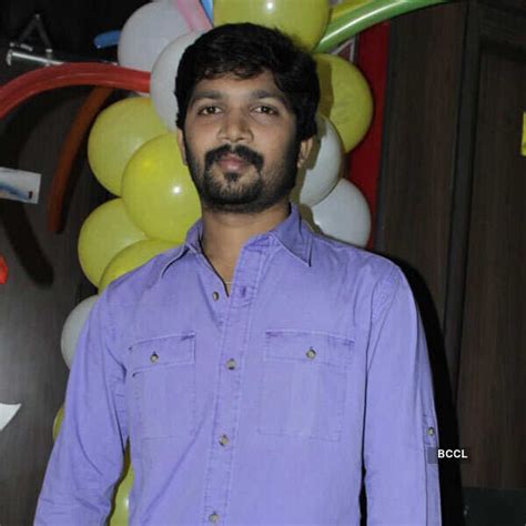 Abhi poses during the audio launch of Tamil movie Kerala Nattilam ...