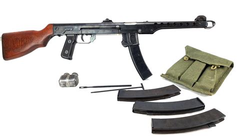Polish, Cold War, PM wz. 43/52 Sub-Machine Gun with Magazine, Made at H. Cegielski – Poznań (6 ...