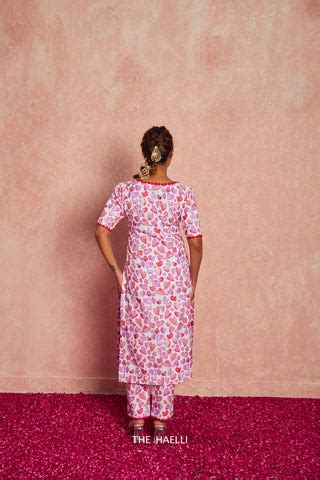 Little Hearts White Kurta Set – The Haelli
