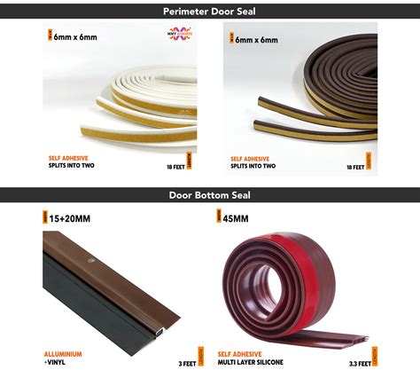 Door Bottom Seal Philippines | Door Tape, Door Sweep & Weather Strip in ...