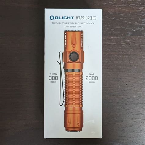 Olight WARRIOR 3S オレンジ｜PayPayフリマ