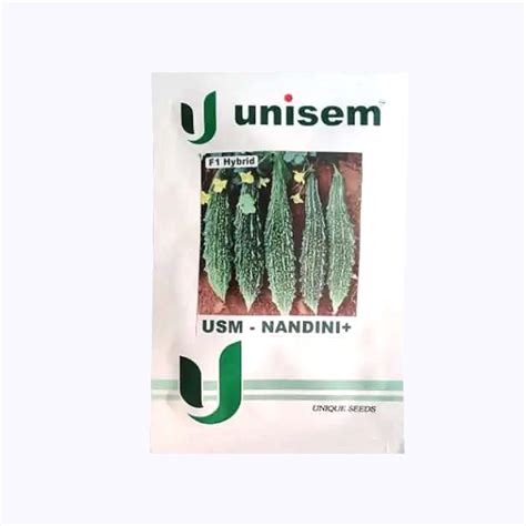 USM - Nandini Bitter Gourd Seeds - unisem | Buy Online at Best Price ...