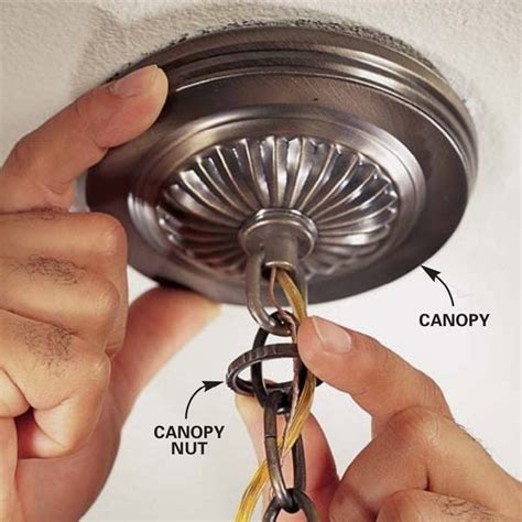 Image result for Install Ceiling Light Fixture Box