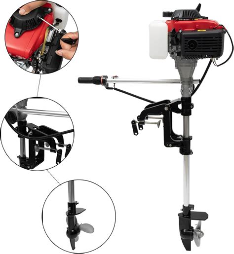 DNYSYSJ Outboard Motor, 4HP 4-Stroke Heavy Duty Outboard India | Ubuy