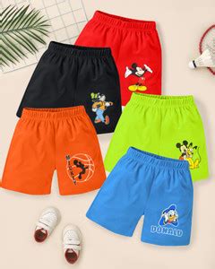 DISNEY BY MISS & CHIEF Short For Boys Casual Printed Cotton Blend Price ...