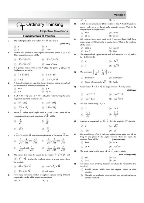 Image result for NEET Vector Problems