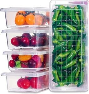 3D METRO SUPER STORE Plastic Fridge Container - 1800 ml Price in India ...