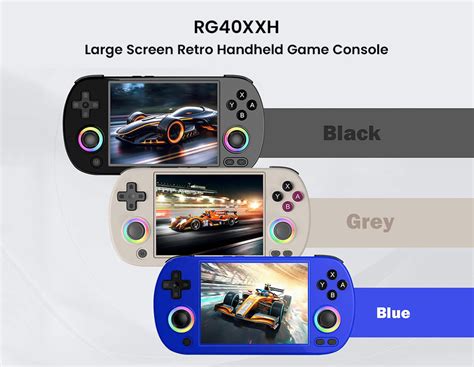 ANBERNIC- RG40XX H 4.0 inch Handheld Game Console with 30+ Emulators ...