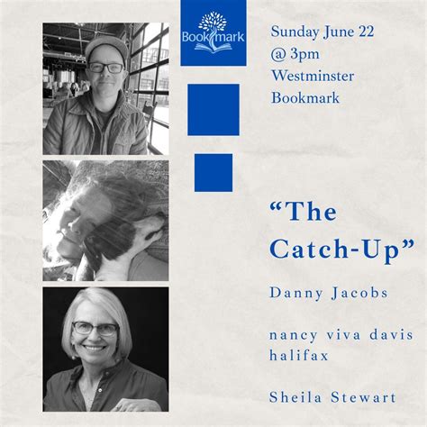 The Catch-Up Reading Series, Featuring Danny Jacobs, Sheila Stewart ...