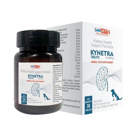 Savavet Kynetra Kidney Support 30 Tabs For Dogs