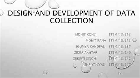 Image result for Data Collection Design