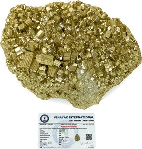 REIKI CRYSTAL PRODUCTS Natural Pyrite Cluster / Tumble / Rough Stone ...