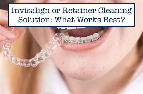 Image result for Clean Invisalign Retainer