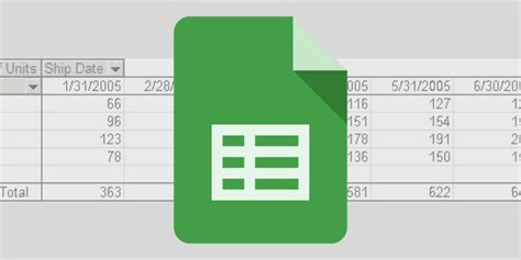 Image result for PivotTable Google Sheets
