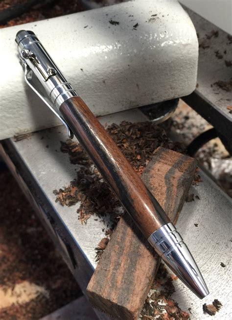 30 Caliber Bolt Action Bullet Pen - Gun Pen - Nate's Woodshop