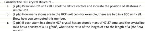 Image result for Unit Cell of HCP Crystal Structure