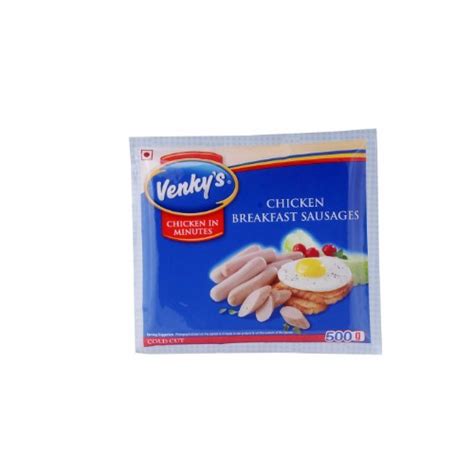 Venkys Chicken Breakfast Sausages 500 g – Starquik