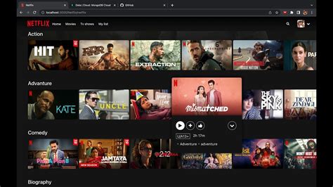 Image result for JavaScript Netflix Clone