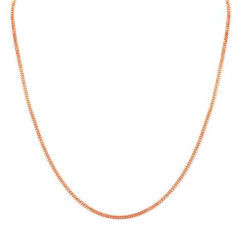 Opulent Rose Gold Chain