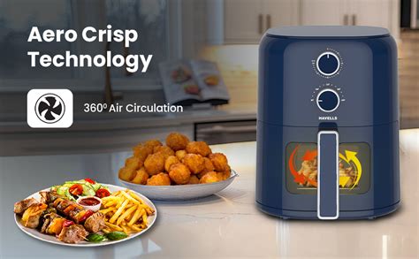 Havells Prolife Brio Air Fryer 4.2 L| Aero Crisp Technology for Air ...