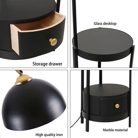 Modern Foot Switch Floor Lamp Standing Reading Light Bedroom Living ...