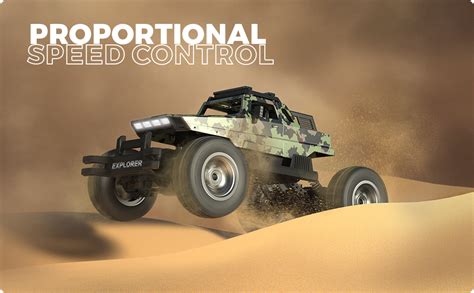 Mirana 4WD Explorer C-Type USB Rechargeable App Controlled RC Car Toy ...