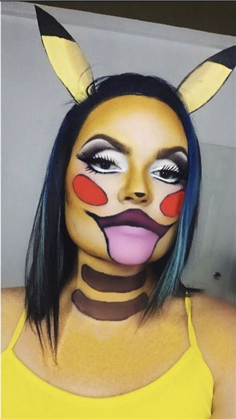 Image result for Pikachu Makeup Tutorial