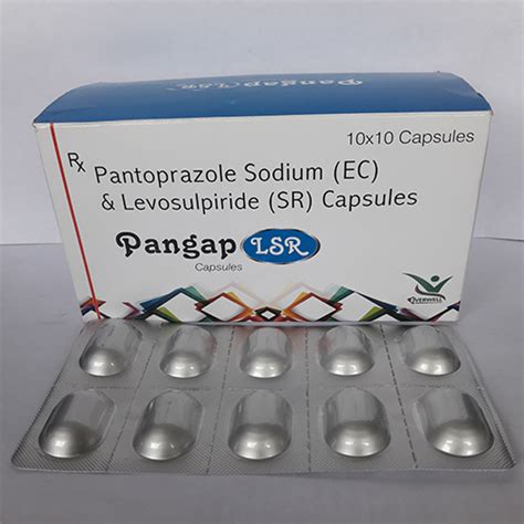 Pangap LSR - Pantoprazole Sodium (EC) & Levosulpiride (SR) Capsules ...