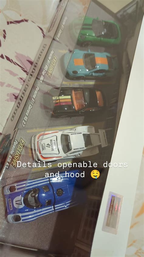 Majorette Porsche Edition Die-Cast Cars Collection Set, 5 Vehicles ...