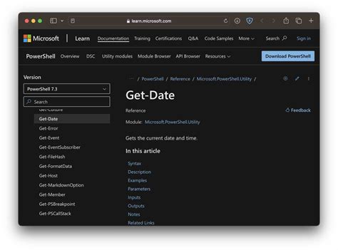 PowerShell Help Command 的图像结果
