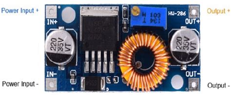 XL4005 DC-DC 5-32V Adjustable Step Down 5A Buck Power Supply Module ...