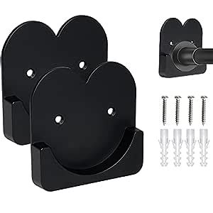 Etomato Shower Curtain Rod Mount Holder | Adhesive Shower Rod Tension ...