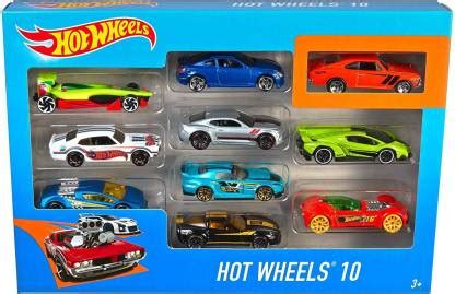 HOT WHEELS Basic 10 Cars Gift Pack Assortment - Basic 10 Cars Gift Pack ...